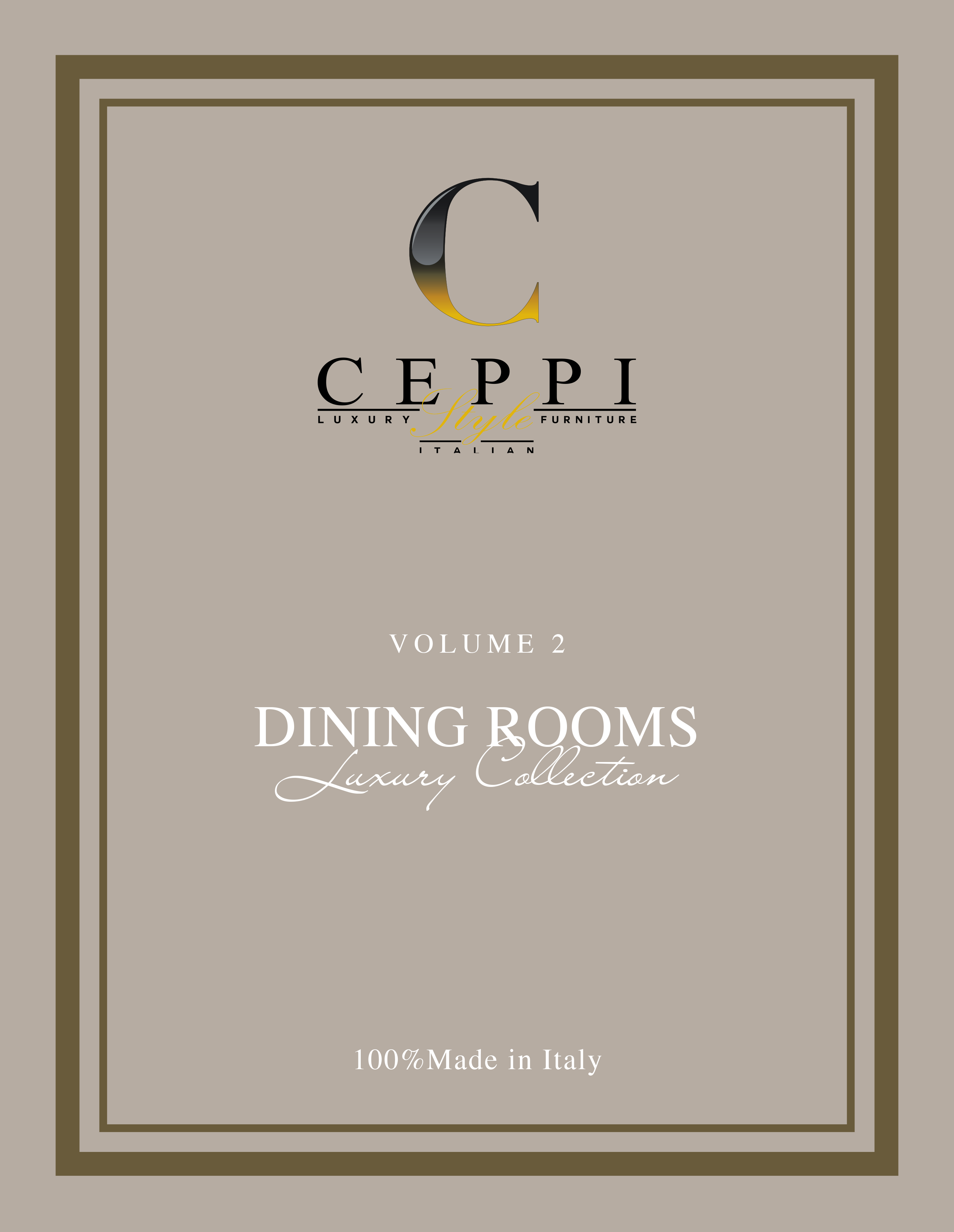 VOLUME 2 - DINING ROOMS